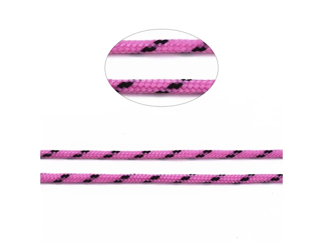 Motivált pink paracord karkötő