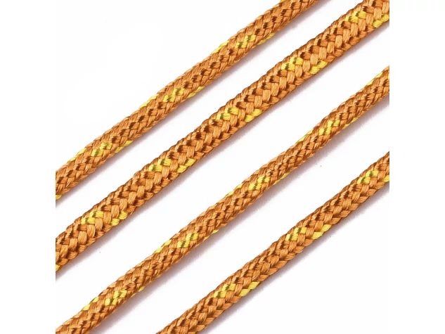 Szorgalom arany barna paracord karkötő