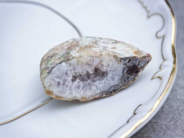 Druzy achát ásvány geóda