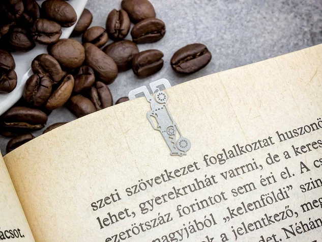 Oldtimer autó oldaljelölő acél könyvjelző