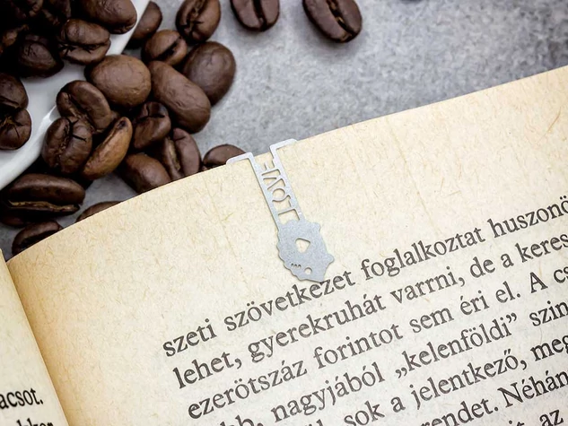 Love bárány oldaljelölő acél könyvjelző