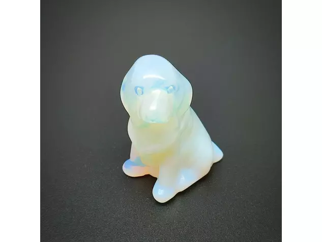 Figura Opalit kutya 4cm