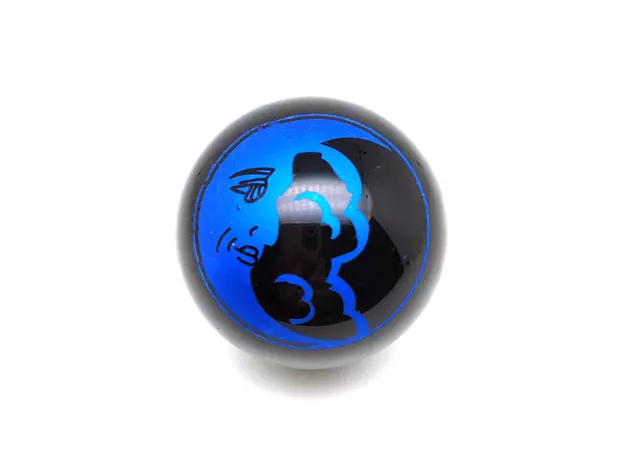 Golyó Obszidián kék hold 5cm