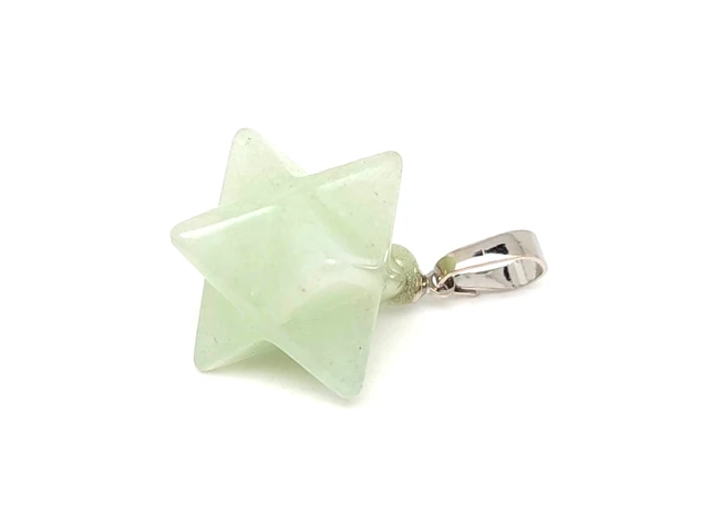 Merkaba medál Aventurin 2x2cm