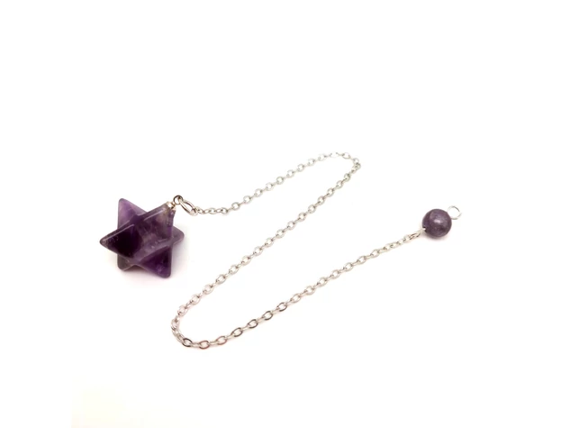 Inga merkaba Ametiszt 2x2cm