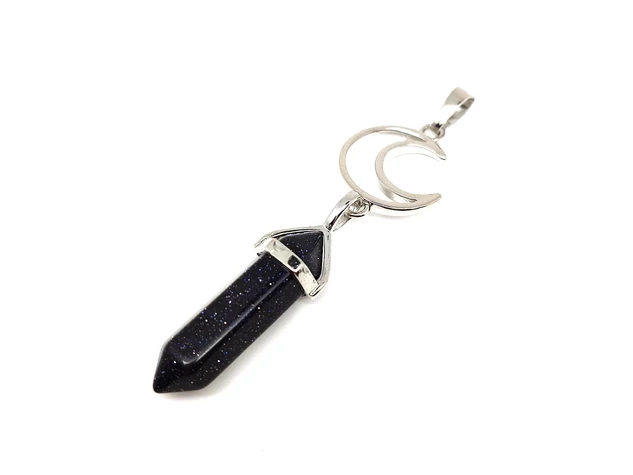 Vogel medál fém hold Goldstone kék 8x35mm