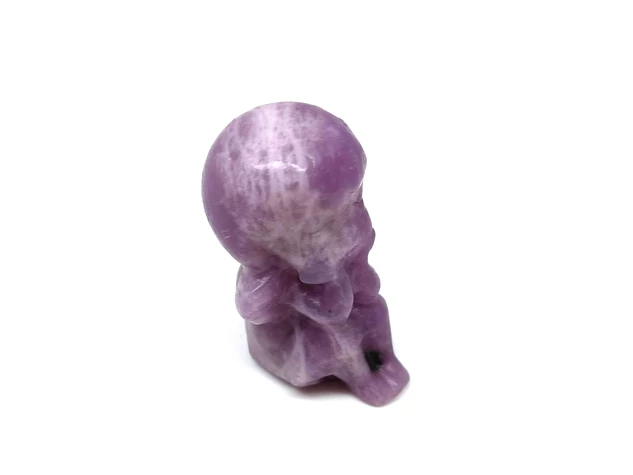 Figura Lepidolit angyalka 4cm