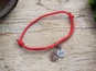 Anyai szeretet vörös paracord karkötő