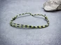 Optimizmus sárga paracord karkötő